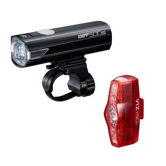 CATEYE CatEye AMPP 500S et ViZ 150 lights (front and rear)