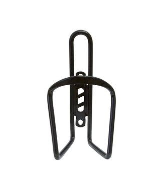 Black alloy bottle cage