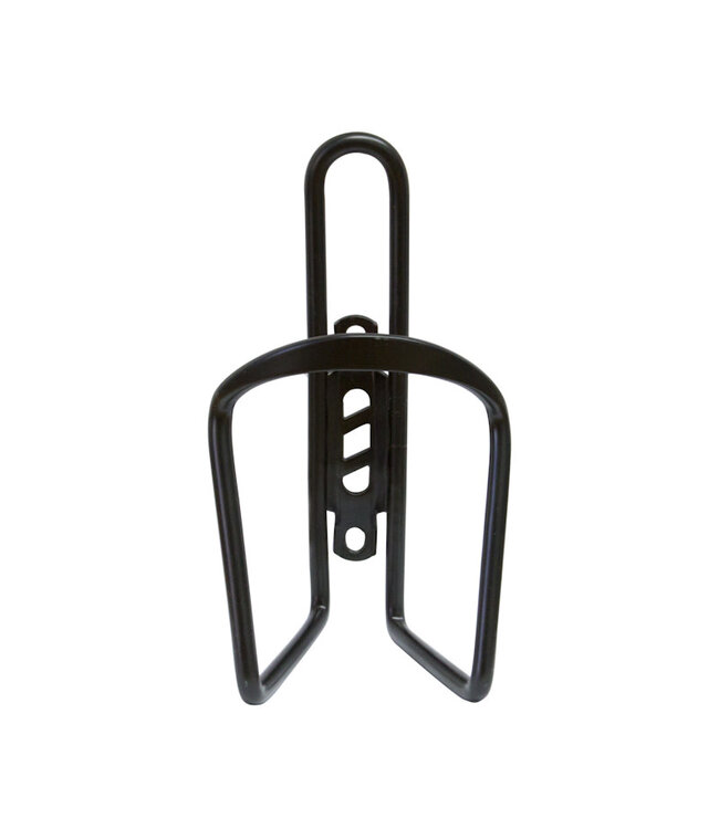 Black alloy bottle cage