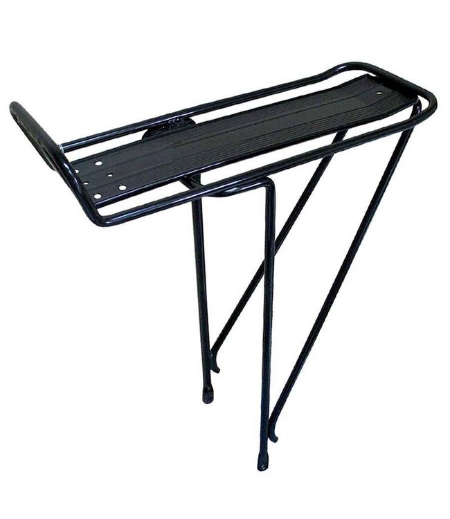 Alloy rear rack - black
