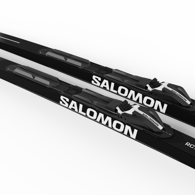 Salomon RC7 eSkin Med skis + Shift bindings