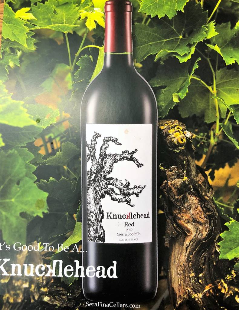 Knucklehead Old Vine Zinfandel 2016 ABV 14%  750 ML