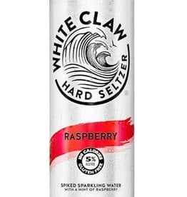 White Claw  Seltzer Raspberry Spiked Sparkling ABV 5% 6 Pack Can