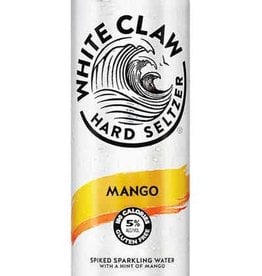 White Claw  Seltzer Mango Spiked Sparkling ABV 5% 12 Pack Can
