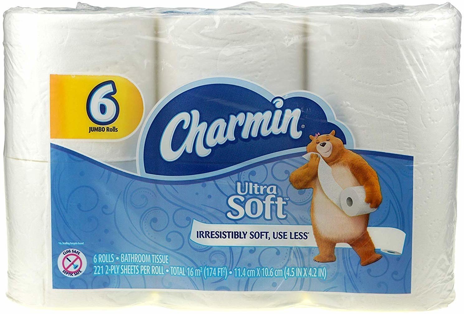 Charmin Ultra Soft 6 Count Jumbo Roll