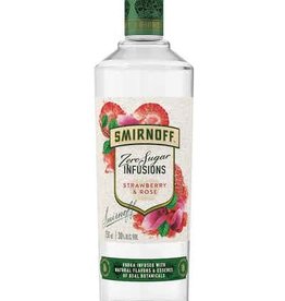 Smirnoff Vodka Strawberry & Rose ABV 30% 750 mL