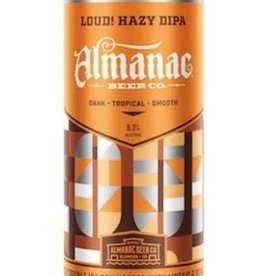 Almanac Beer Co. Hazy Double IPA ABV 8% 16 Fl OZ 4 Pack