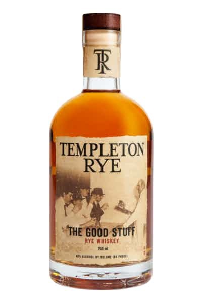 Templeton Small Batch 4 Year Rye Whiskey Proof: 80  375Ml