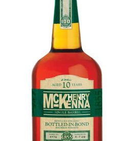 Henry McKenna Single Barrel Bourbon ABV 50% 750 ML