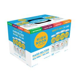 High Noon Hard Seltzer Variety Pack ABV 4.5% 12 Packs