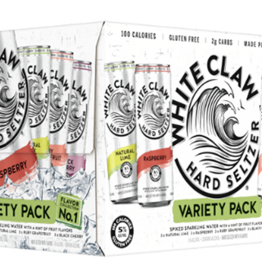 White Claw Seltzer Variety Pack No 1 Spiked Sparkling ABV 5% 12 Pack Can