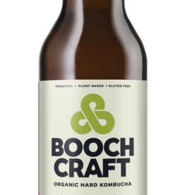 Booch Craft High Alcohol Apple lime Jasmine Kombucha ABV 7% 22 OZ