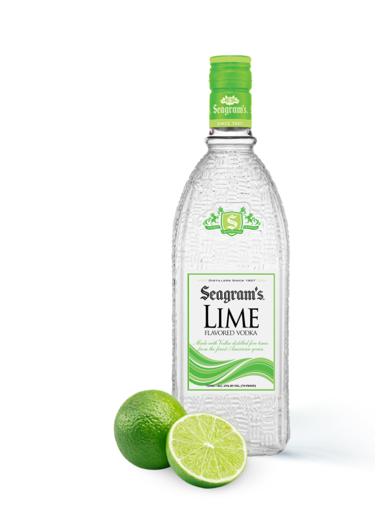 Seagram's Vodka Lime ABV 35 % 750 mL