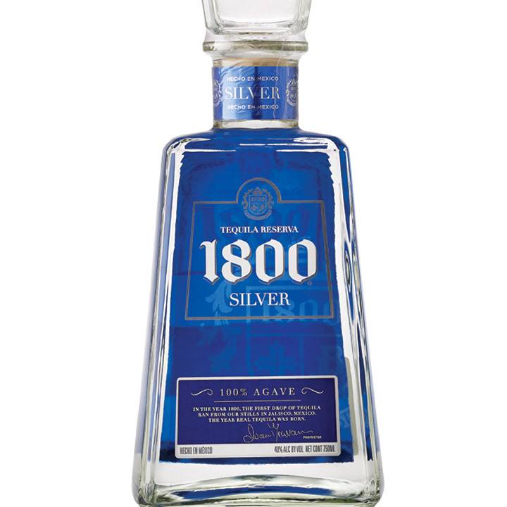 1800 Silver Tequila 50 mL Proof: 80