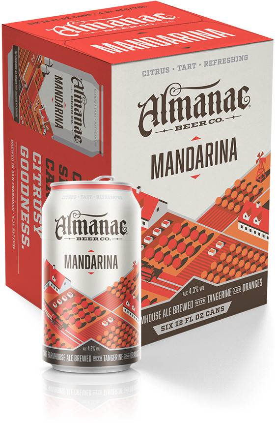 Almanac Beer Co. Almanac Mandarina ABV: 4.3%  6 Pack