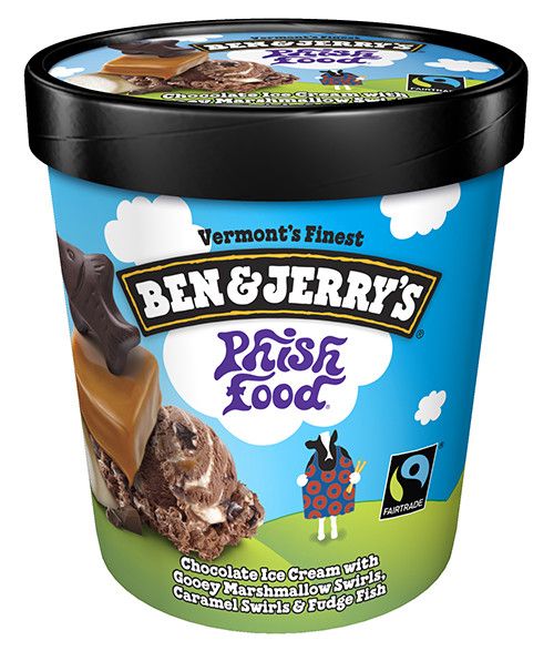 Ben & Jerry's Phish Food Ice Cream 1 Pint