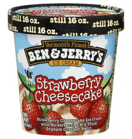 Ben & Jerry's Strawberry Cheesecake Ice Cream 1 Pint