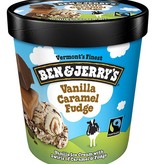 Ben & Jerry's Vanilla Caramel Fudge Ice Cream 1 Pint