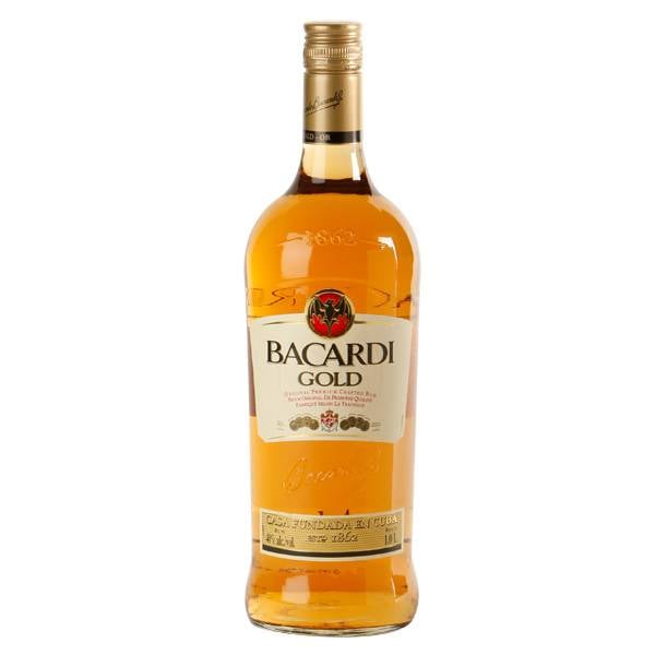 Bacardi Gold Rum Proof: 80  750 mL