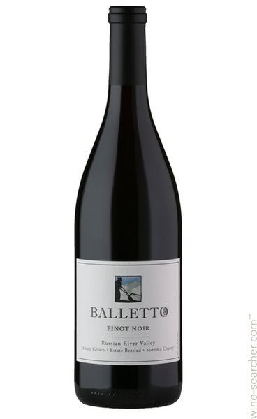 Balletto Pinot Noir 2017 ABV: 14.2%  750ml