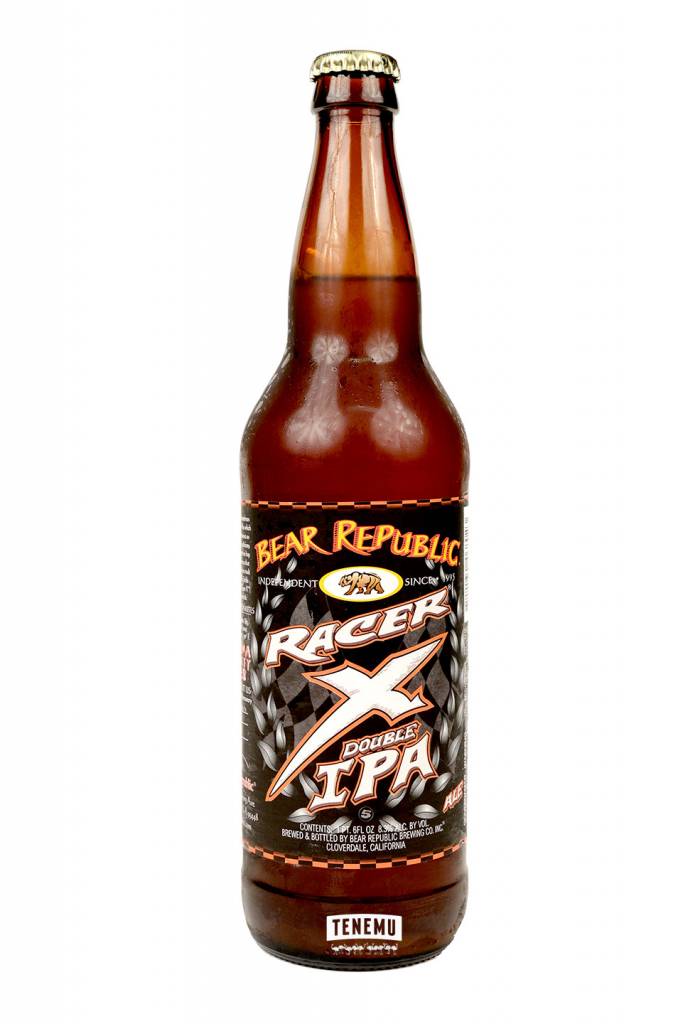 Bear Republic Racer X Double IPA ABV: 8.3%  22 oz