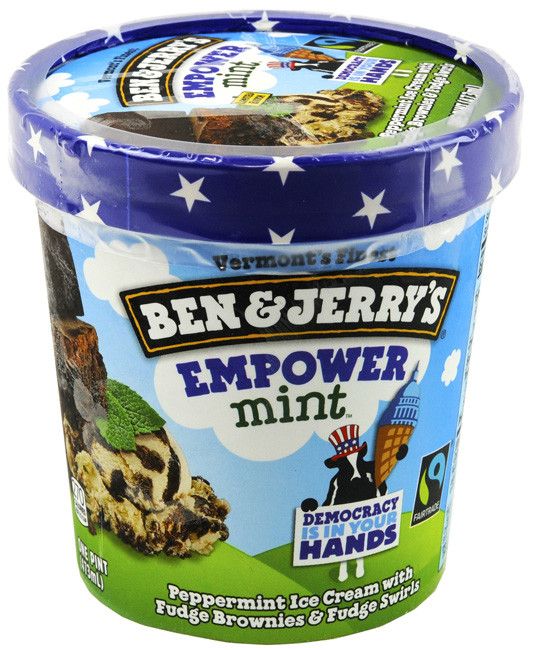 Ben & Jerry's Empower Mint Ice Cream 1 Pint