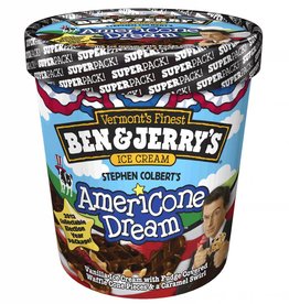 Ben & Jerry's Stephen Colbert's Americone Dream Ice Cream 1 Pt