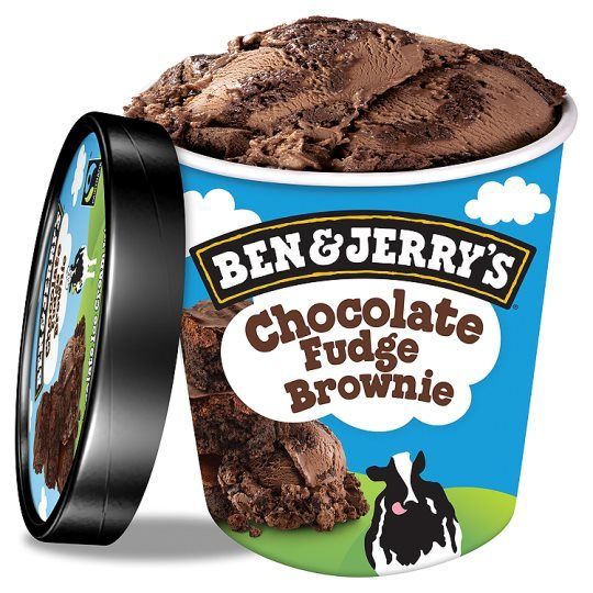 Ben & Jerry's Chocolate Fudge Brownie Ice Cream 1 Pt