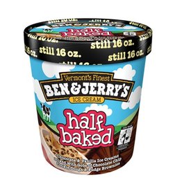 Ben & Jerry's Half Baked Ice Cream 1 Pt