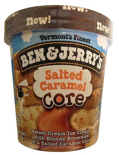 Ben & Jerry's Salted Caramel Ice Cream 1 Pt