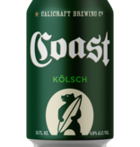 Calicraft Brewing Co. Cali Coast Kolsch Style Ale ABV: 5.2%  6 Pack Can