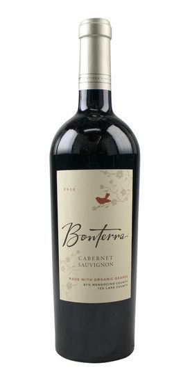 Bonterra Cabernet Sauvignon 2015 ABV: 14%  750 mL