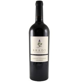 Brady Vineyard Cabernet Sauvignon 2015 ABV: 14.9%  750 mL