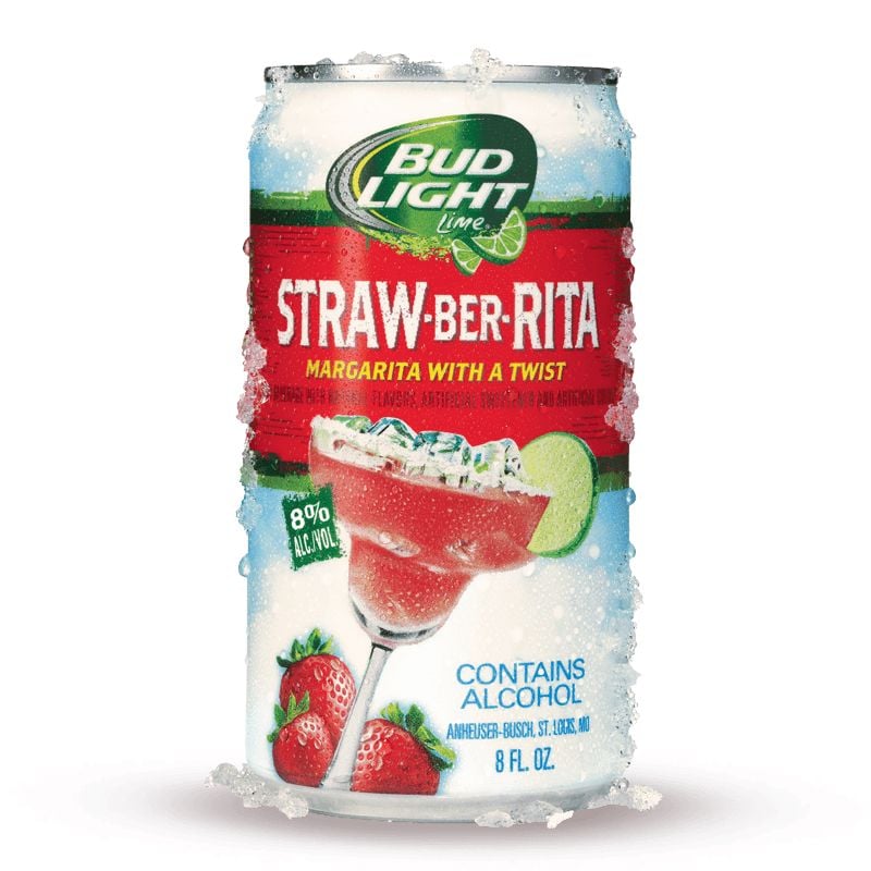 Bud Light Strawber Rita ABV: 8%  25 oz
