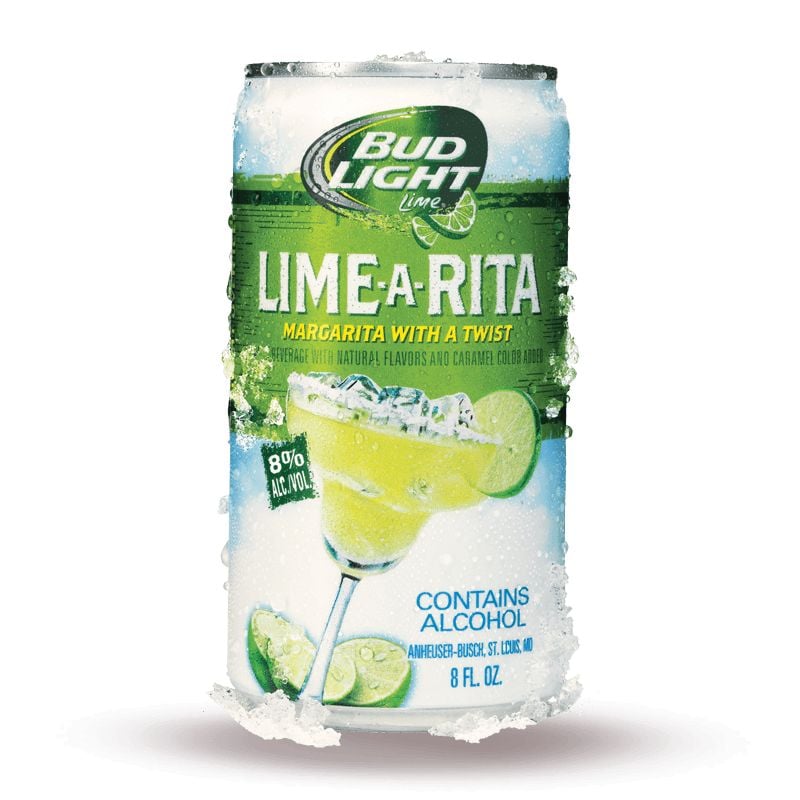 Bud Light Lime-A-Rita ABV: 8%  25 OZ