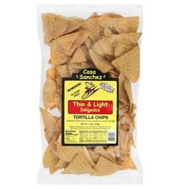 Casa Sanchez Gluten Free Thin & Light Tortilla Chips