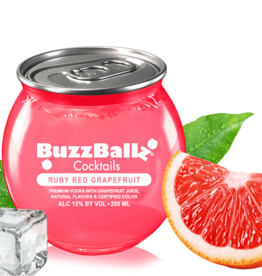 BuzzBallz Cocktails Ruby Red Grapefruit ABV 15% 200 ML