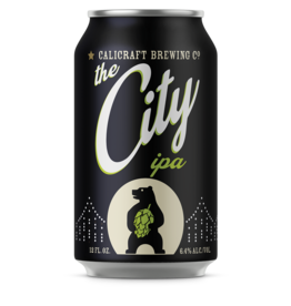 Calicraft The City IPA ABV 6.4% 6 Pack can