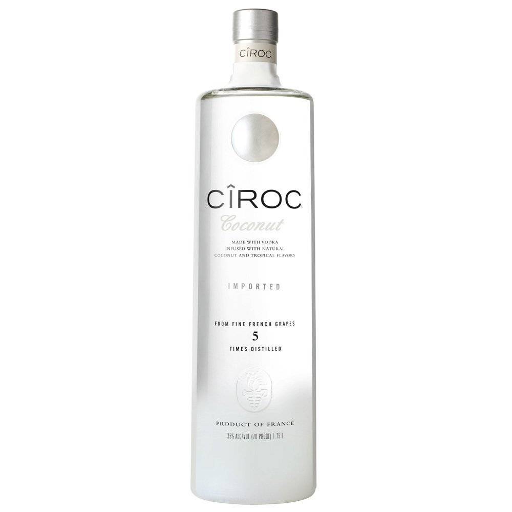 Ciroc Coconut Vodka Proof: 80  750 ml