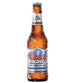 Coors Light Can ABV: 4.2%  12 pack