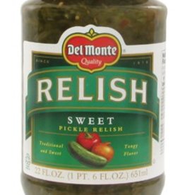 Del Monte Sweet Pickle Relish 12 oz