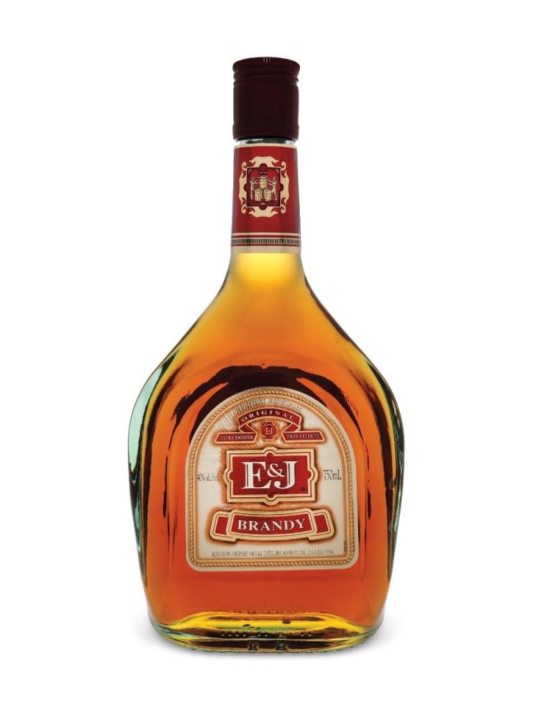 E & J Brandy VS Proof: 80  750ML