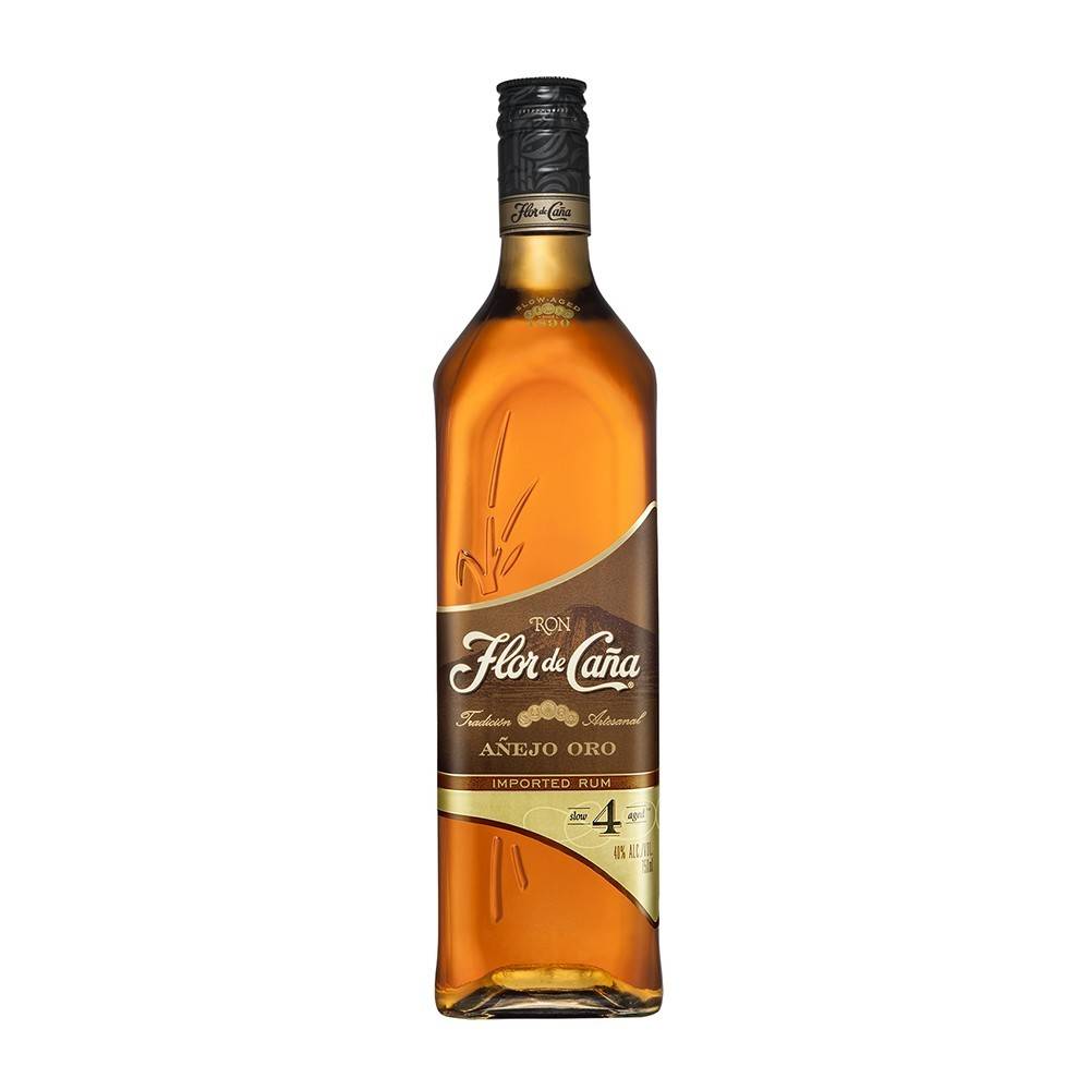 Flor de Cana Gold Proof: 80  750 mL