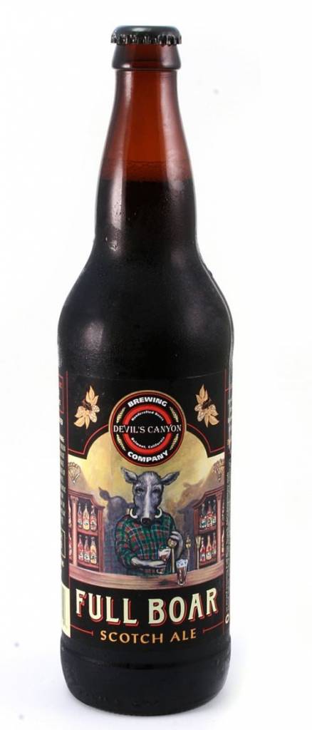 Devil's Canyon Brewing Co. Full Boar Scotch Ale ABV: 7.4%