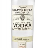 Grays Peak Vodka Proof: 80  750 ML