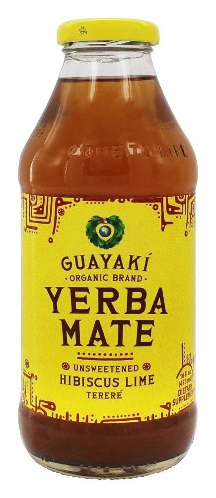 Guayaki Hibiscus Lime 16 oz