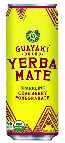 Guayaki Sparkling Cranberry Pomegranate 12 OZ