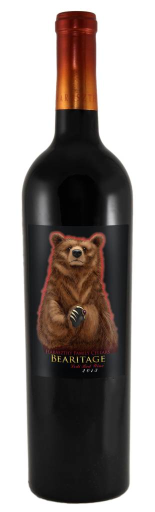 Haraszthy Family Cellars Bearitage Red Lodi Red 2015  ABV: 13.8%  750 mL