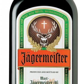 Jagermeister ABV: 35%  375 mL