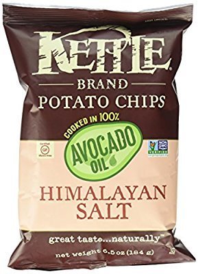 Kettle Brand Potato Chips Avocado Oil Himalayan Salt 4.2 OZ